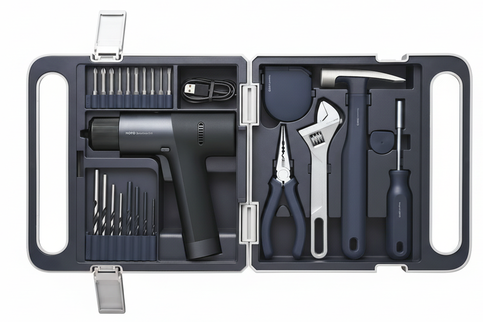 12V Brushless Drill Tool Set