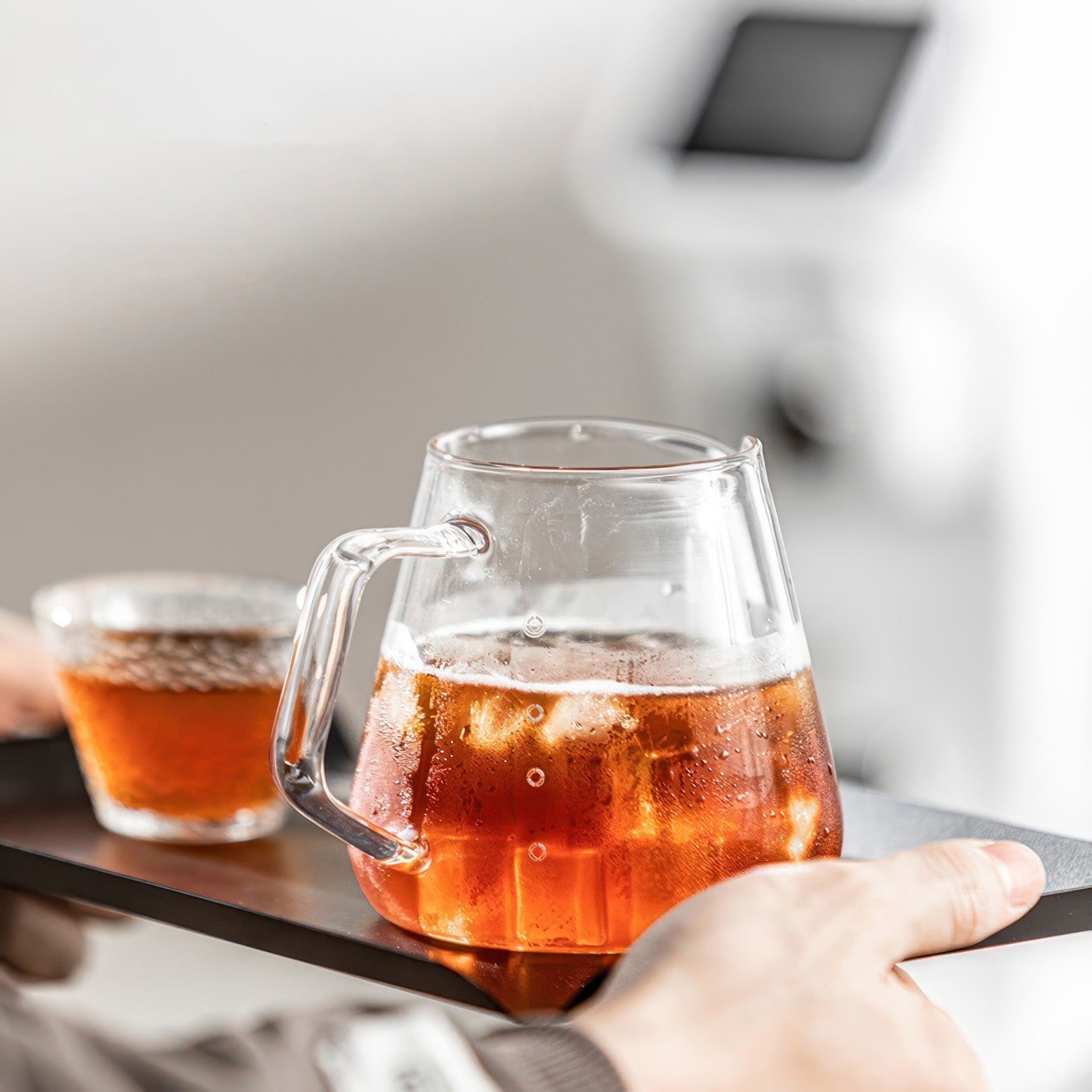 Glass Coffee Server Carafe Hand Brew Pour Over