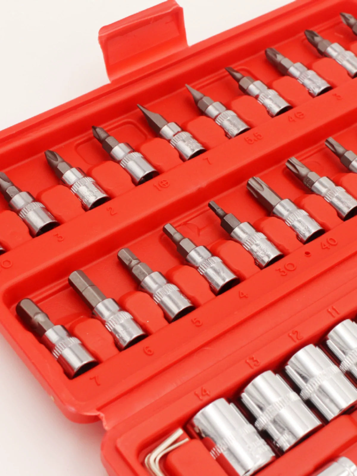 Automobile Maintenance & Repair Tools 46 Pieces Suit Fast Ratchet Wrench Size Fly Sleeve Combination Hardware Toolbox Sets