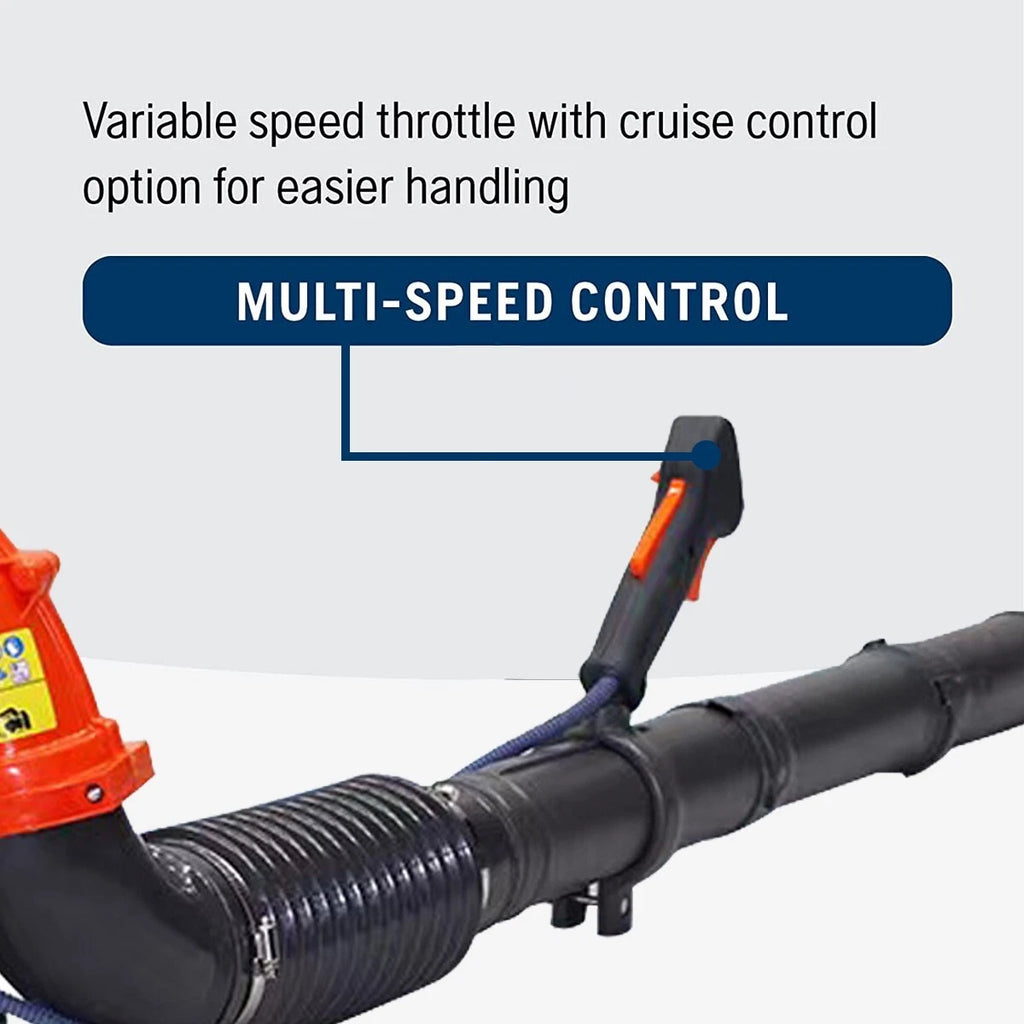 Backpack Leaf Blower Gas Powered Snow Blower 550CFM 43CC 2-Stroke 190MPH 1.7HP