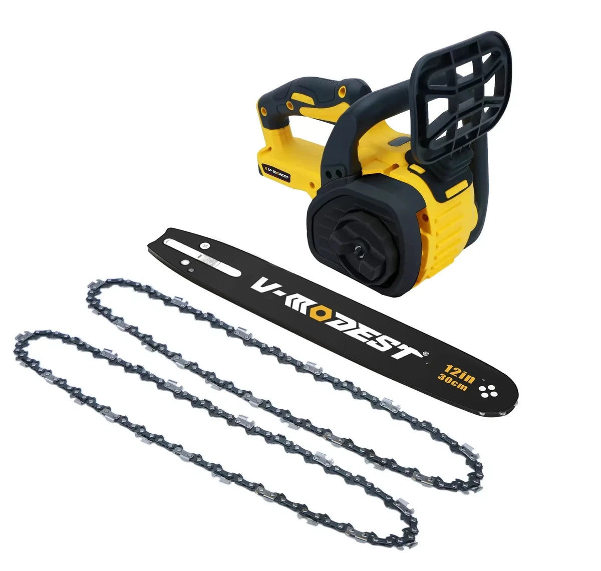 For Dewalt 20Volt Max Brushless 12-Inch Top Handheld Cordless Chainsaw w/2 chain